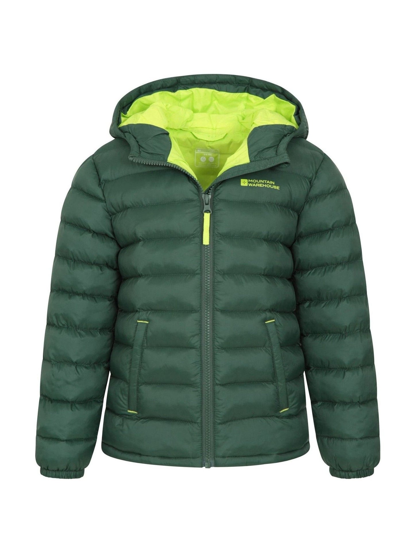 Dsiney Kidz - Mountain Warehouse Green Seasons II Water-Resistant Padded Jacket image 3