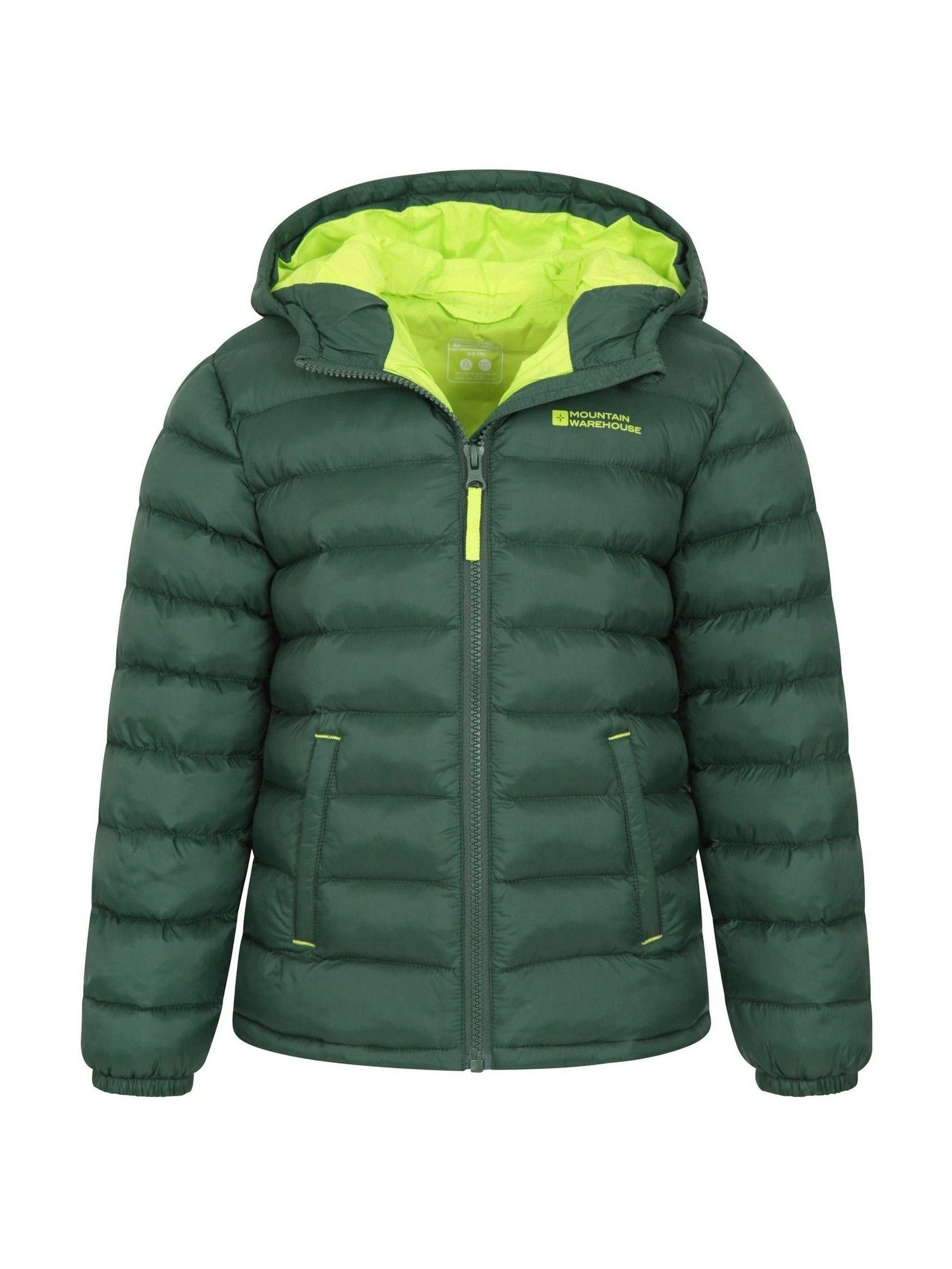 Dsiney Kidz - Mountain Warehouse Green Seasons II Water-Resistant Padded Jacket image 3