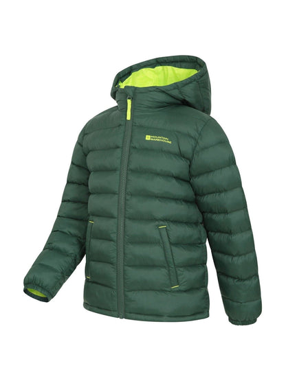 Dsiney Kidz - Mountain Warehouse Green Seasons II Water-Resistant Padded Jacket image 5