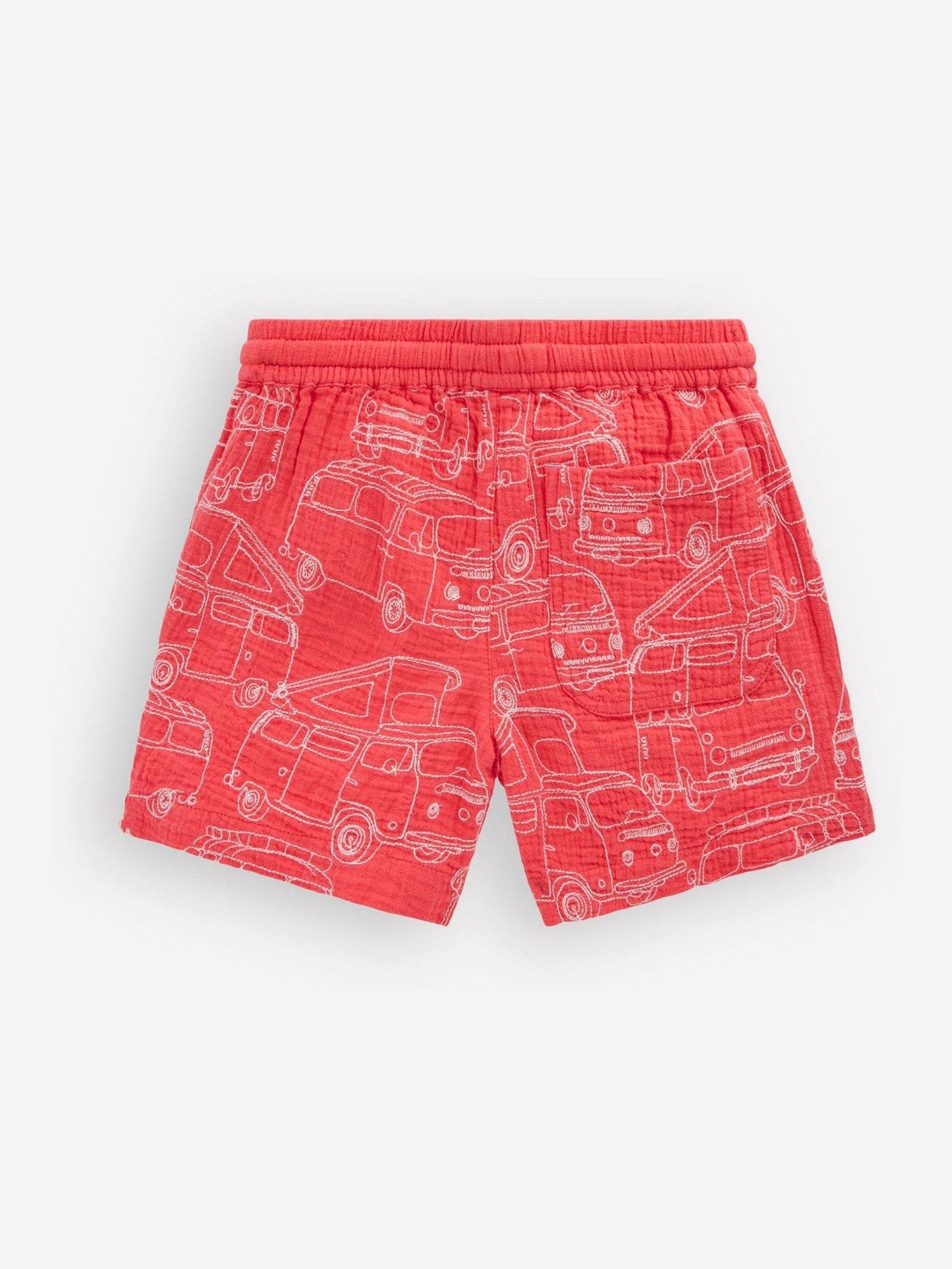 Dsiney Kidz - Boden Red Double Cloth Shorts image 2