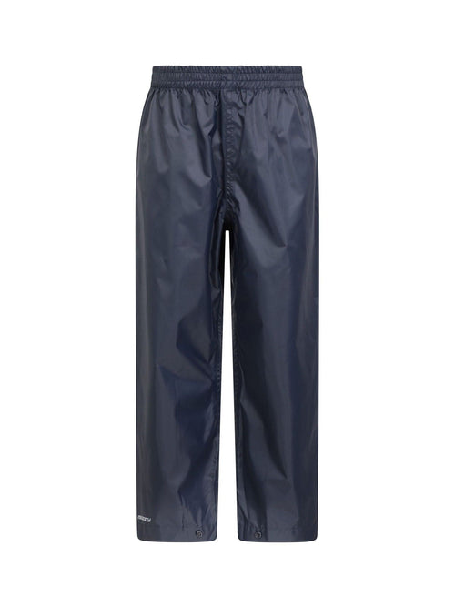 Mountain Warehouse Navy Blue Pakka II Waterproof Overtrousers image 1