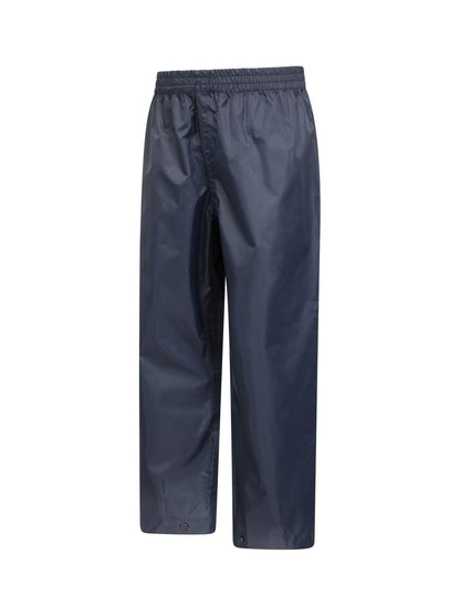 Mountain Warehouse Navy Blue Pakka II Waterproof Overtrousers image 3
