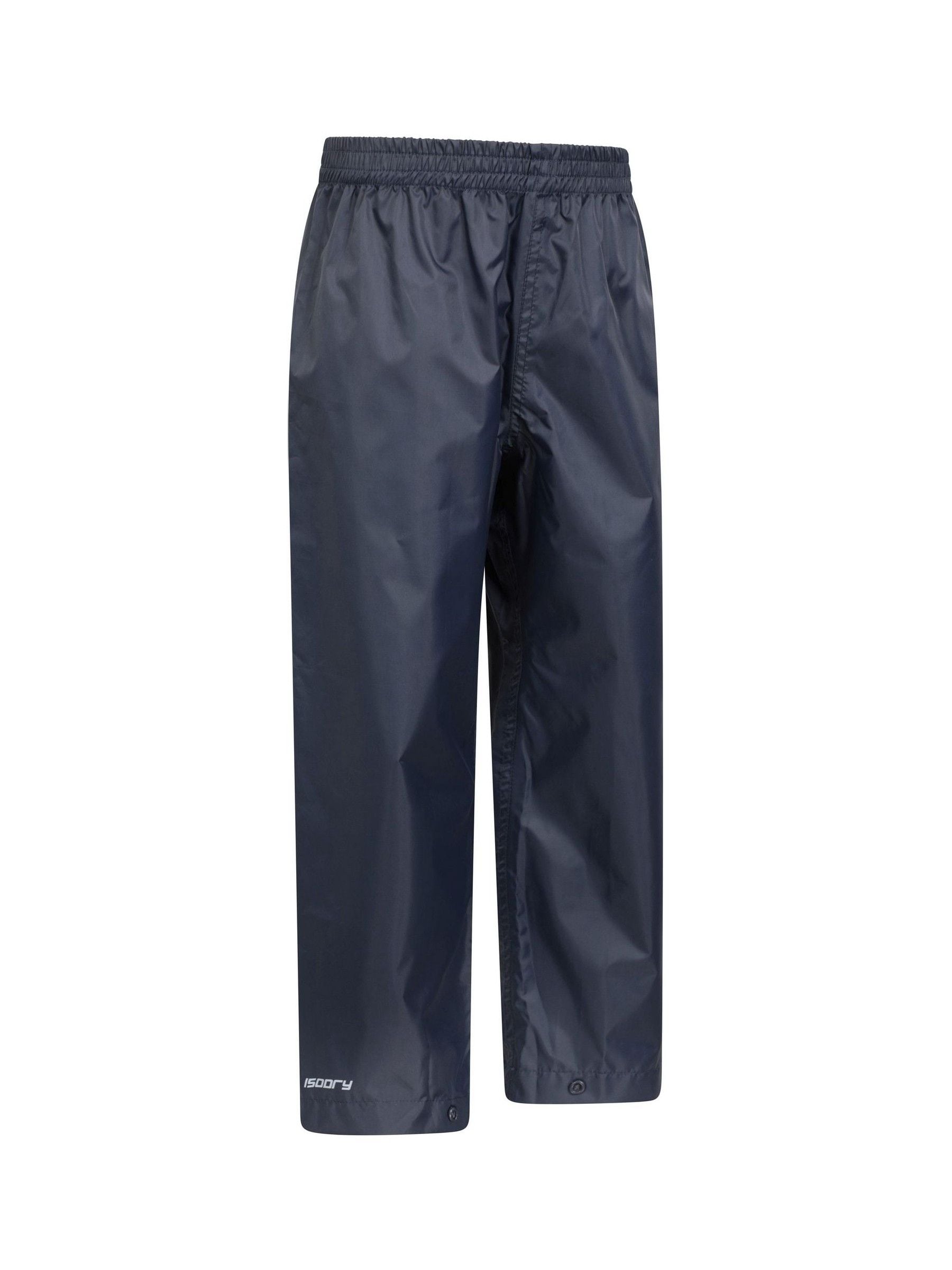 Mountain Warehouse Navy Blue Pakka II Waterproof Overtrousers image 4