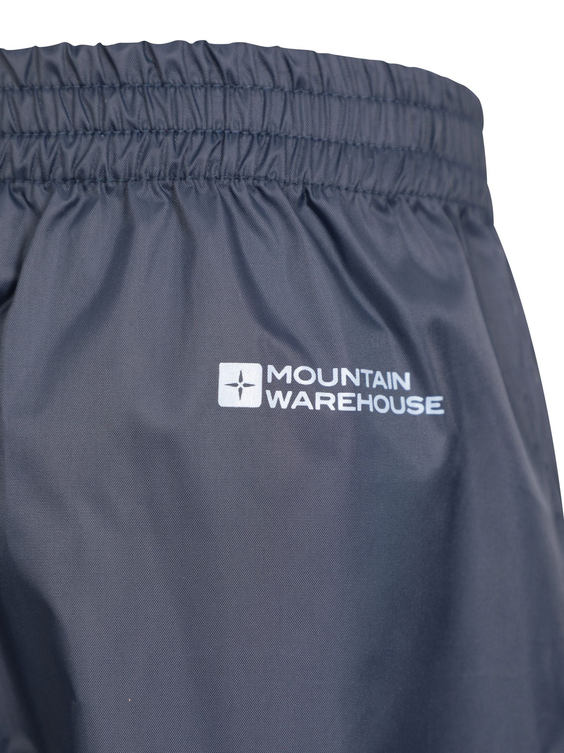 Mountain Warehouse Navy Blue Pakka II Waterproof Overtrousers image 5
