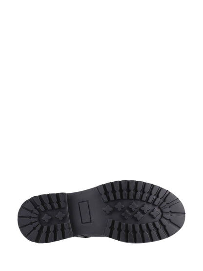 Hush Puppies Black Leather Aurora School Shoes image 4