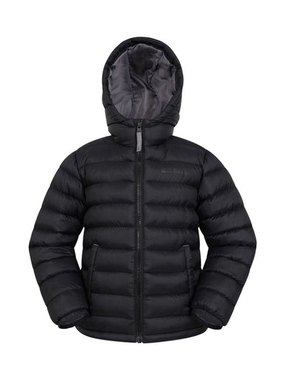 Dsiney Kidz - Mountain Warehouse Black Seasons II Water-Resistant Padded Jacket image 5