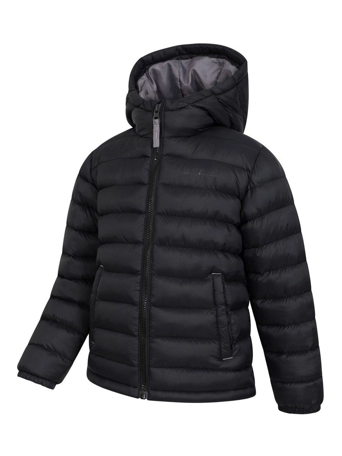 Dsiney Kidz - Mountain Warehouse Black Seasons II Water-Resistant Padded Jacket image 7