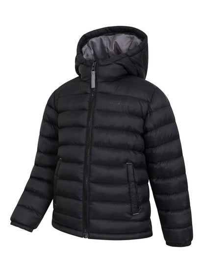 Dsiney Kidz - Mountain Warehouse Black Seasons II Water-Resistant Padded Jacket image 7
