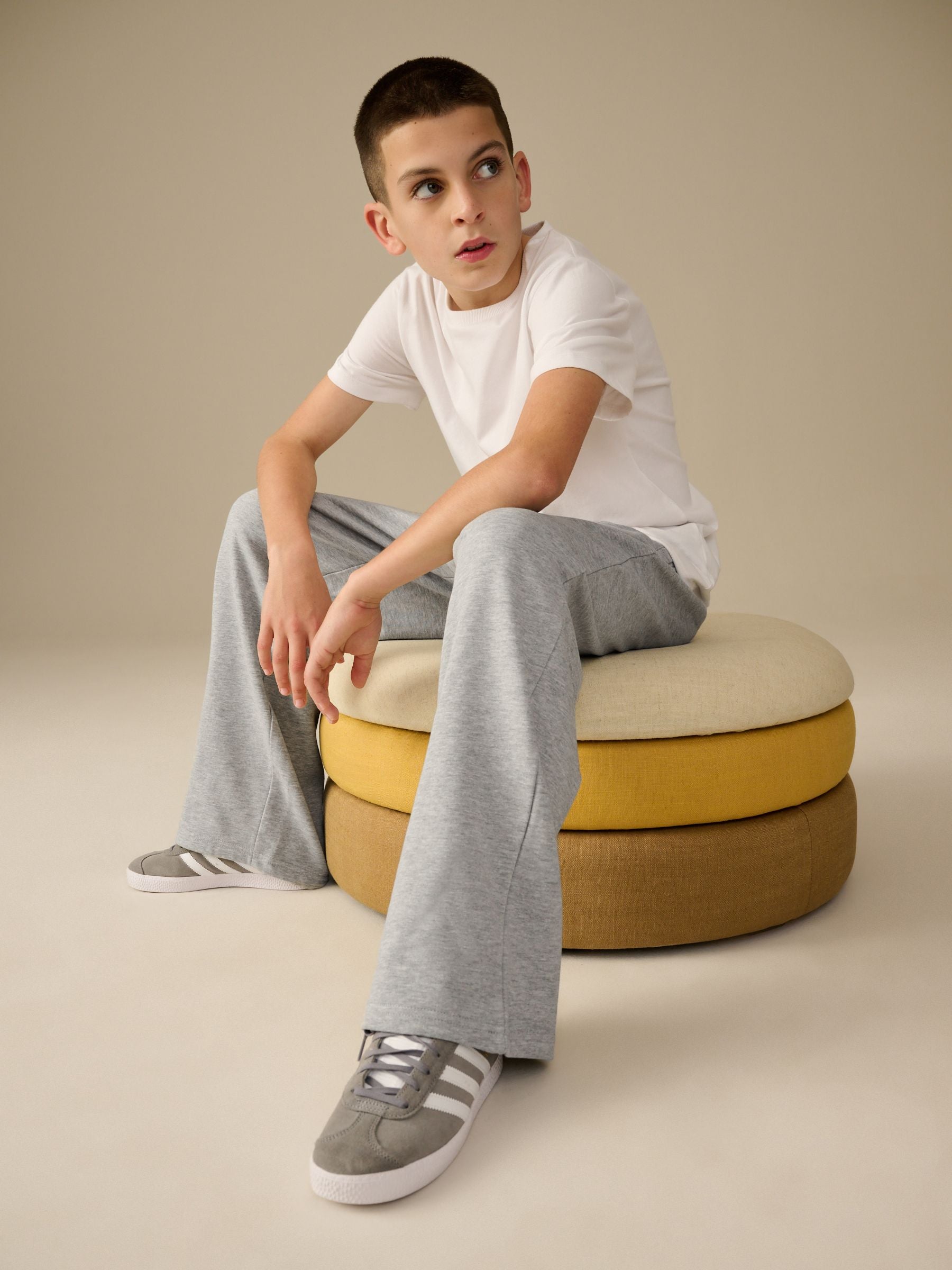 Dsiney Kidz - Grey Wide Fit Joggers (3-16yrs) image 2