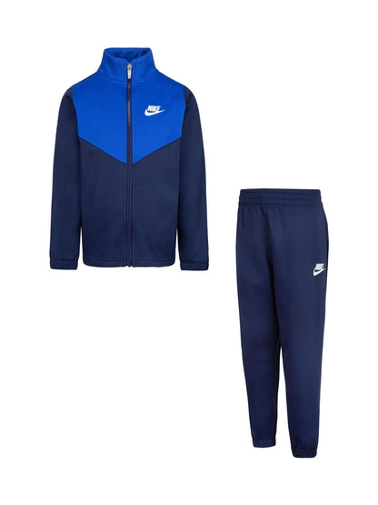 Nike Blue Little Kids Lifestyle Essentials Poly Tracksuit image 2