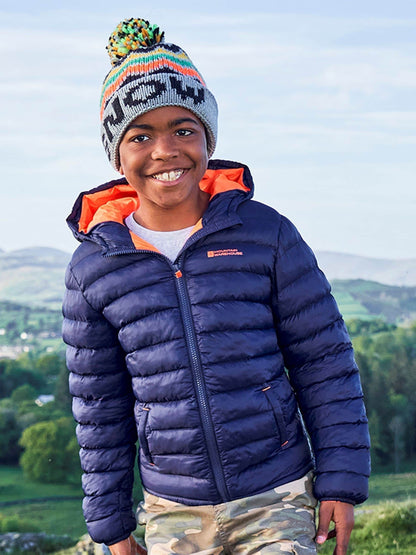 Dsiney Kidz - Mountain Warehouse Dark Blue Seasons II Water-Resistant Padded Jacket image 1