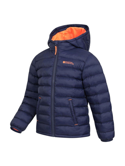 Dsiney Kidz - Mountain Warehouse Dark Blue Seasons II Water-Resistant Padded Jacket image 4