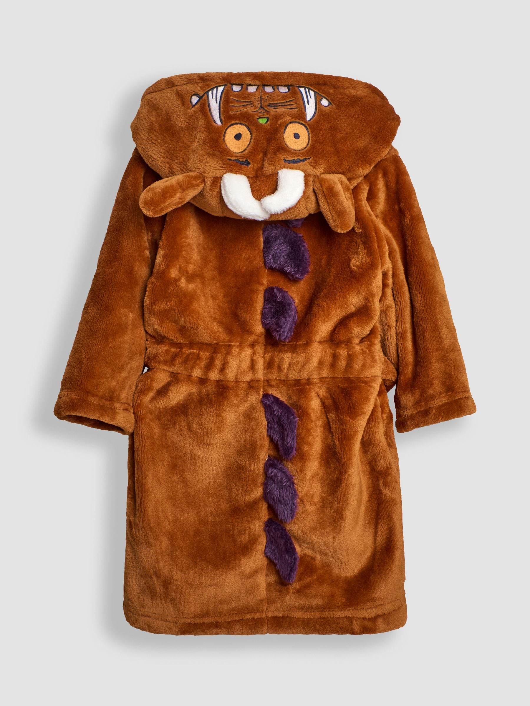 JoJo Maman Bébé Brown The Gruffalo Dressing Gown image 2