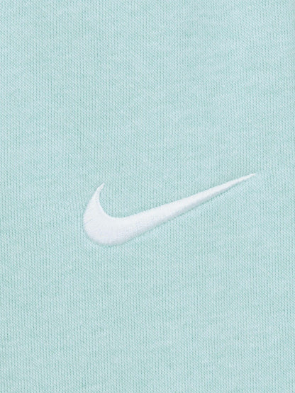 Nike Green Little Kids Essential Marl Crew Tracksuit Set image 5