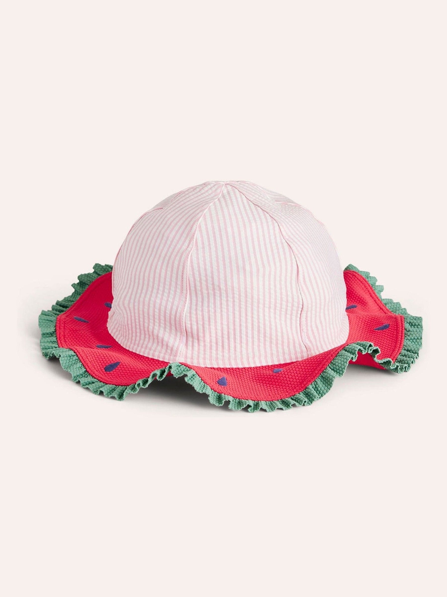 Boden Pink Novelty Wide Brim Hat image 1