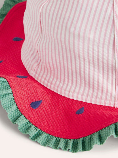 Boden Pink Novelty Wide Brim Hat image 2