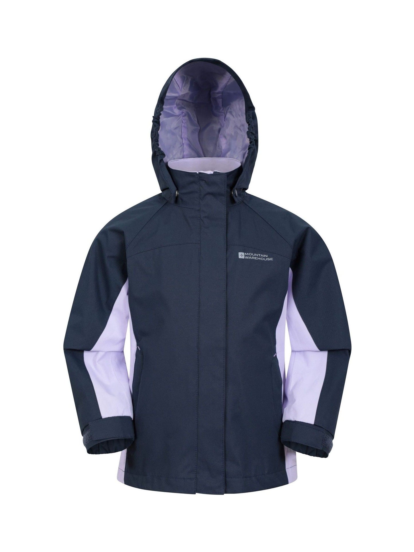 Dsiney Kidz - Mountain Warehouse Blue Kids Shelly II Waterproof Jacket image 1