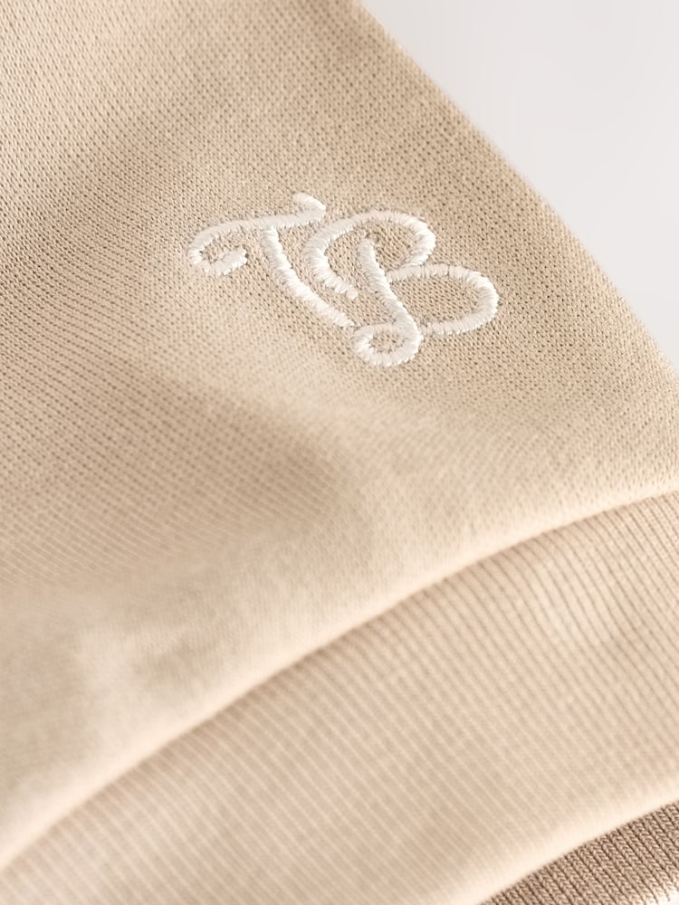 Baker by Ted Baker Blue/Stone Varsity Rompers 2 Pack