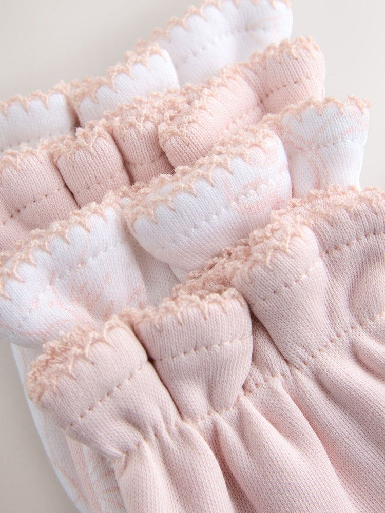 Baker by Ted Baker Pink & White Mittens 2 Pack