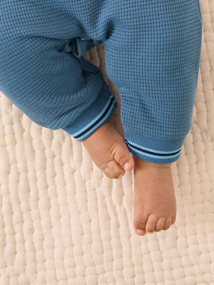 Baker by Ted Baker Textured Long Sleeve Romper