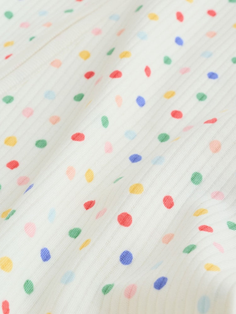 Blue/White Two Way Zip Baby Sleepsuit 3 Pack (0mths-2yrs)