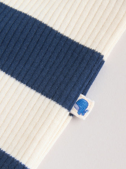 Blue Whale Two Way Zip Baby Sleepsuits 3 Pack (0mths-3yrs)