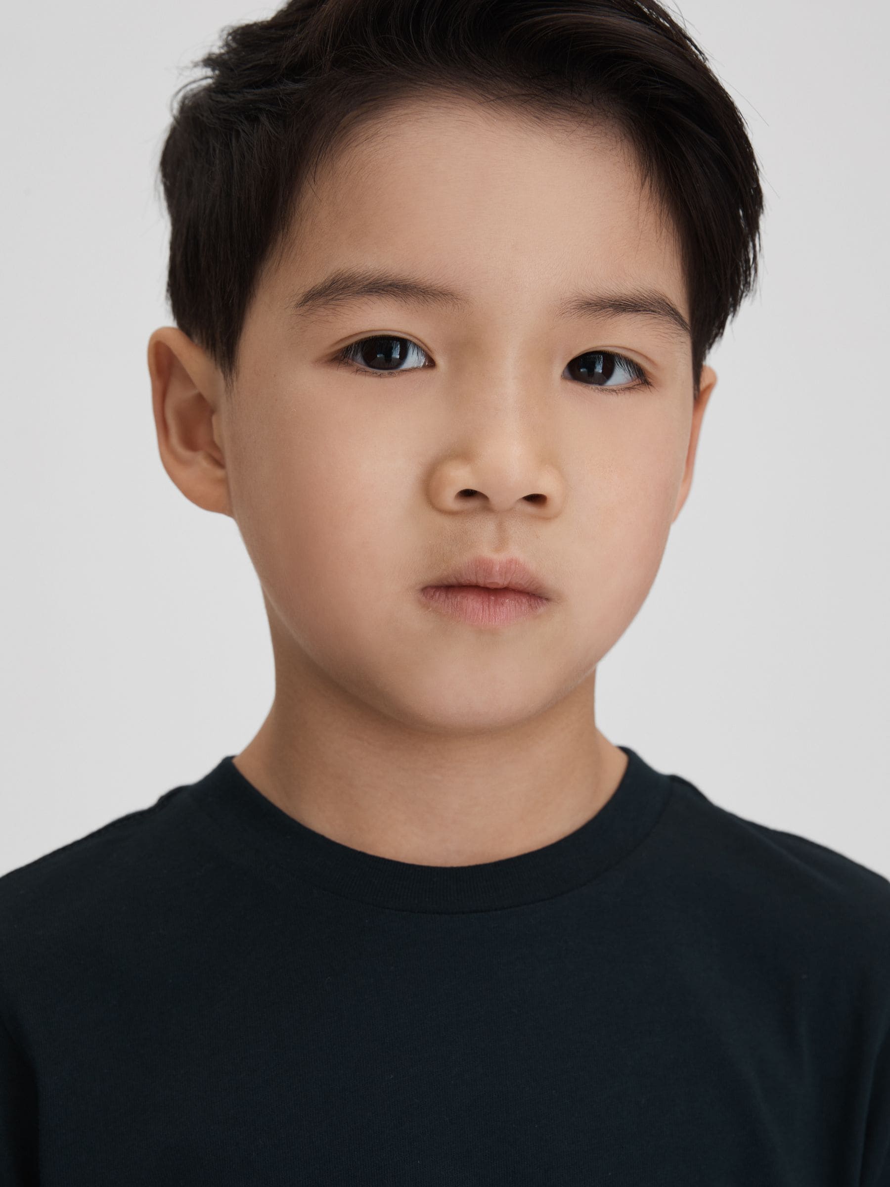 Reiss Navy Bless 9-13 yrs Cotton Crew-Neck T-Shirt image 3