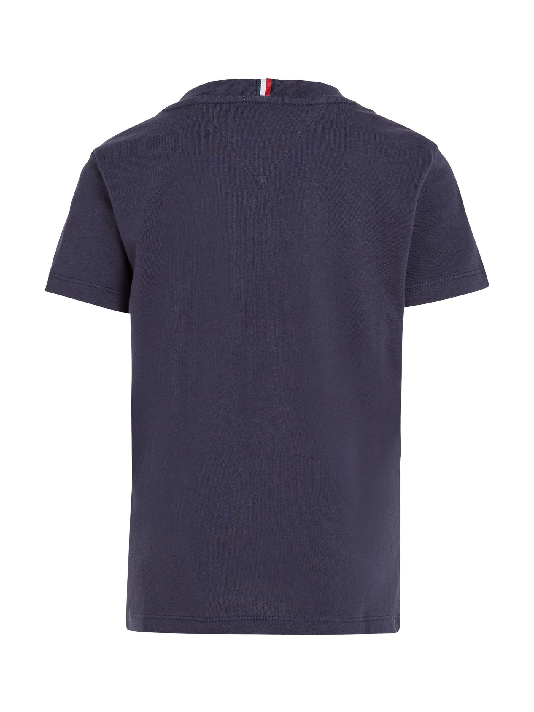 Tommy Hilfiger Blue Essential 100% Cotton T-Shirt image 4
