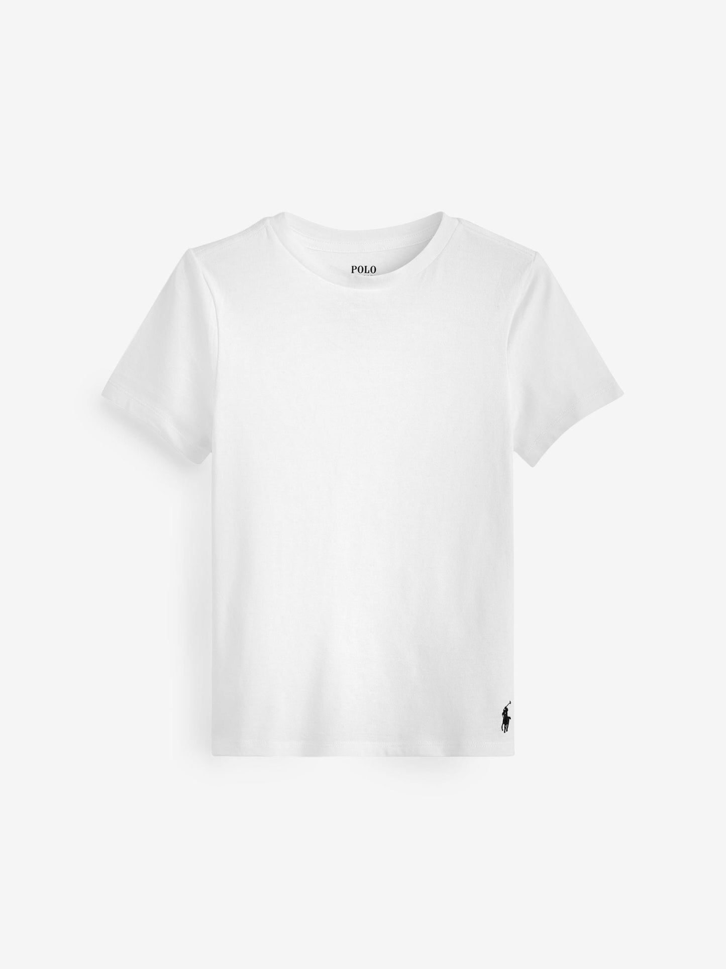 Dsiney Kidz - Polo Ralph Lauren White Crew Logo T-Shirts 2 Pack image 2