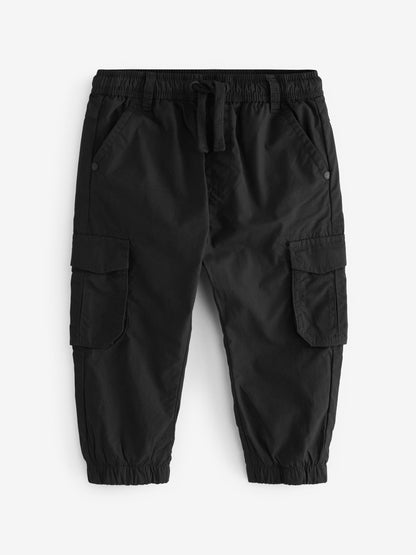 Black Lined Cargo Trousers (3mths-7yrs) image 5