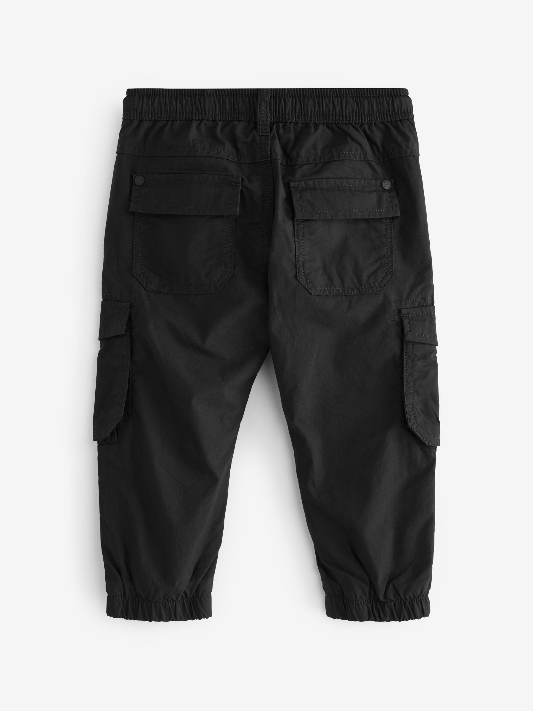 Black Lined Cargo Trousers (3mths-7yrs) image 6