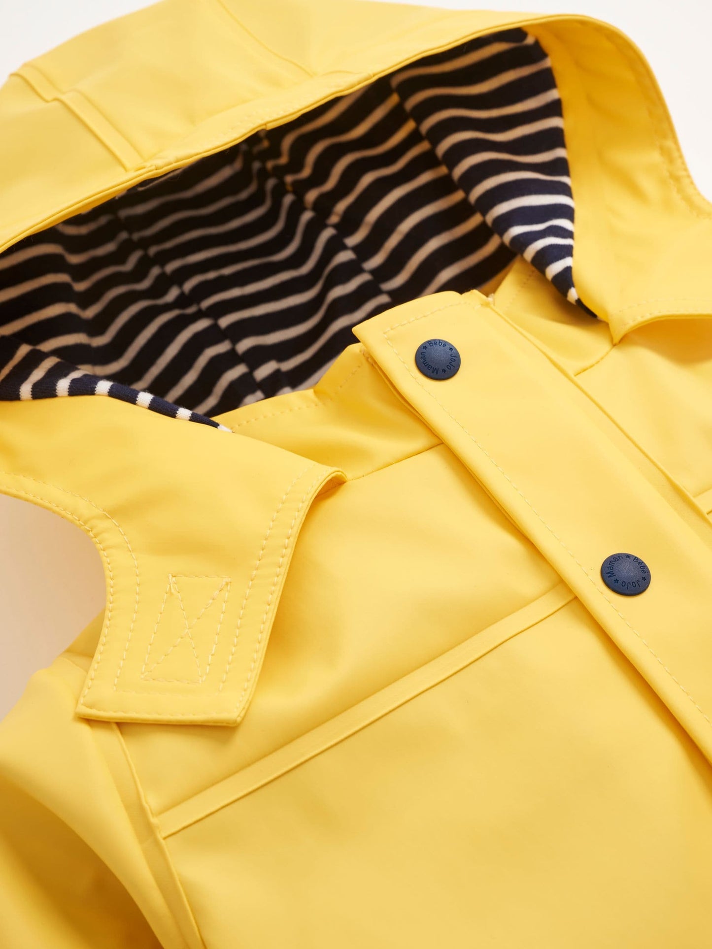 Dsiney Kidz - JoJo Maman Bébé Mustard Yellow Waterproof Fisherman's Jacket image 4