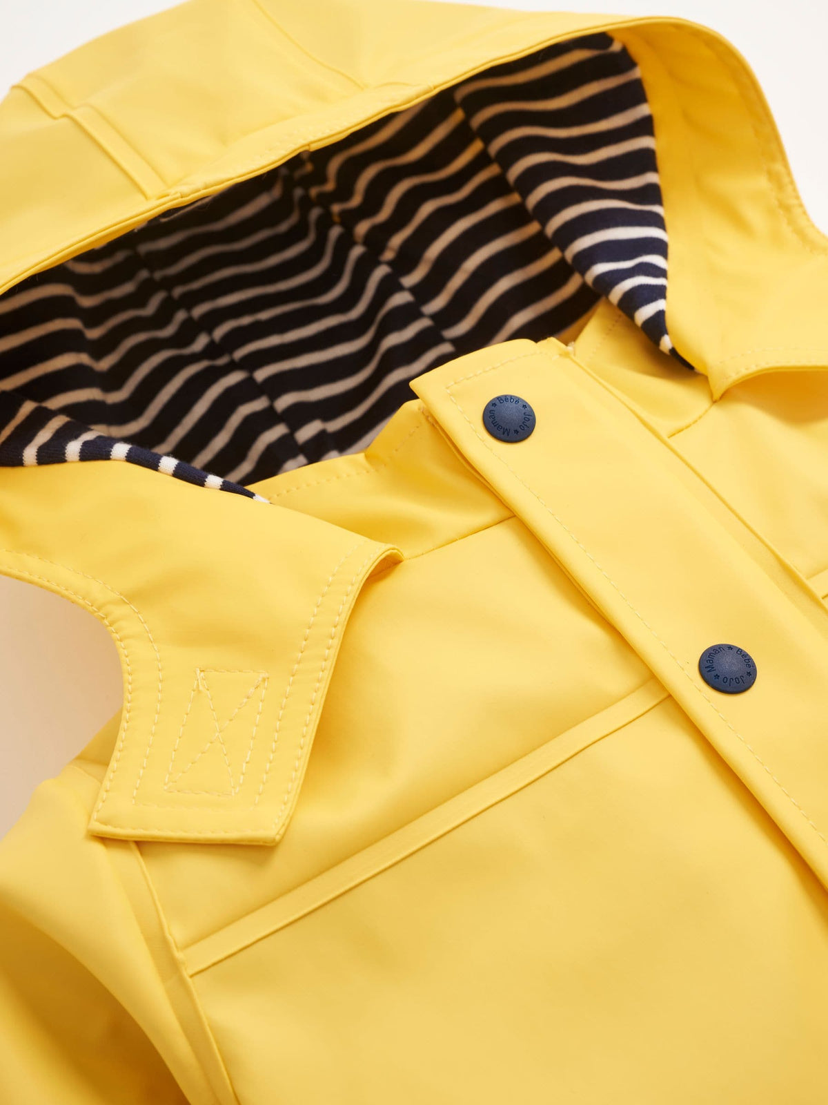 Dsiney Kidz - JoJo Maman Bébé Mustard Yellow Waterproof Fisherman's Jacket image 4
