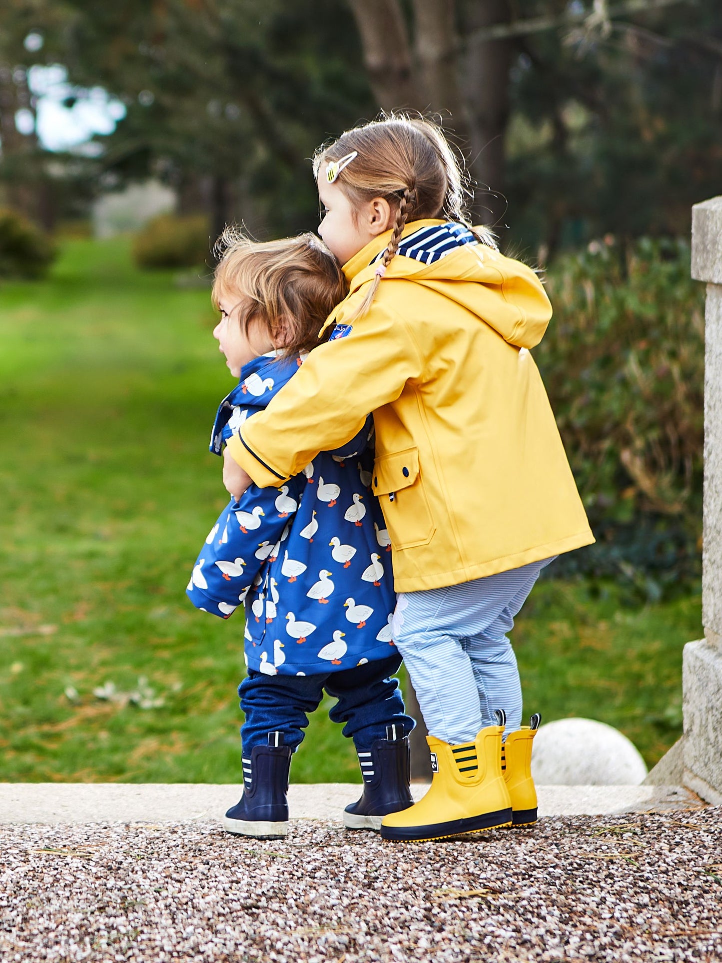 Dsiney Kidz - JoJo Maman Bébé Mustard Yellow Waterproof Fisherman's Jacket image 5