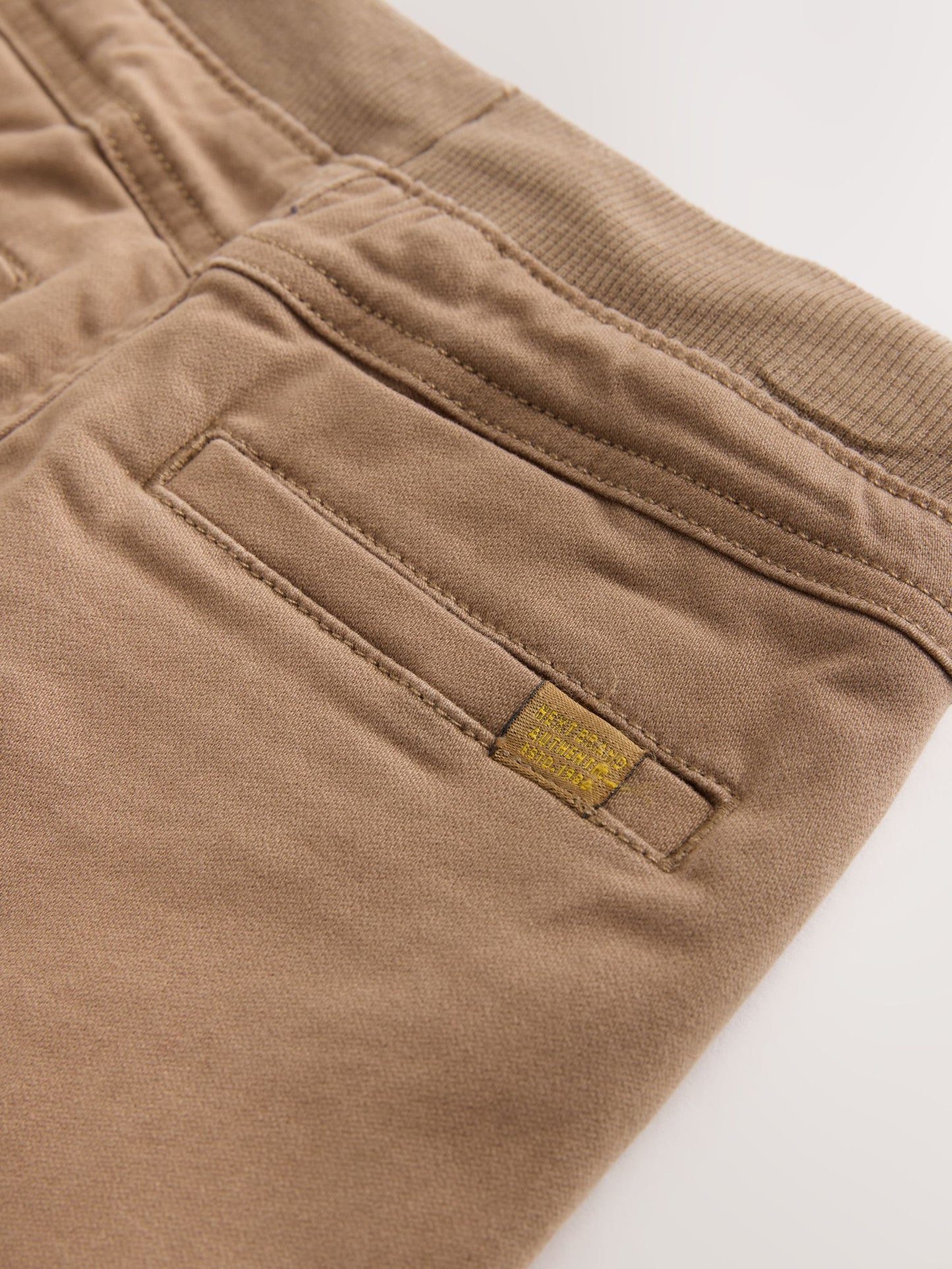 Dsiney Kidz - Tan Brown Regular Fit Rib Waist Pull-On Trousers (3-16yrs) image 8