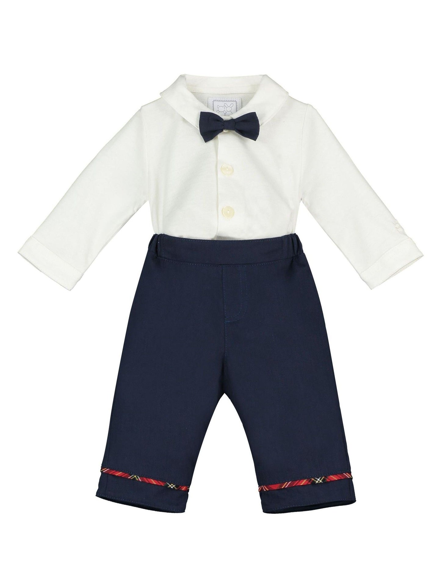 Emile Et Rose Blue Shirt Trousers And Waistcoat 100% Cotton Christmas Set image 5