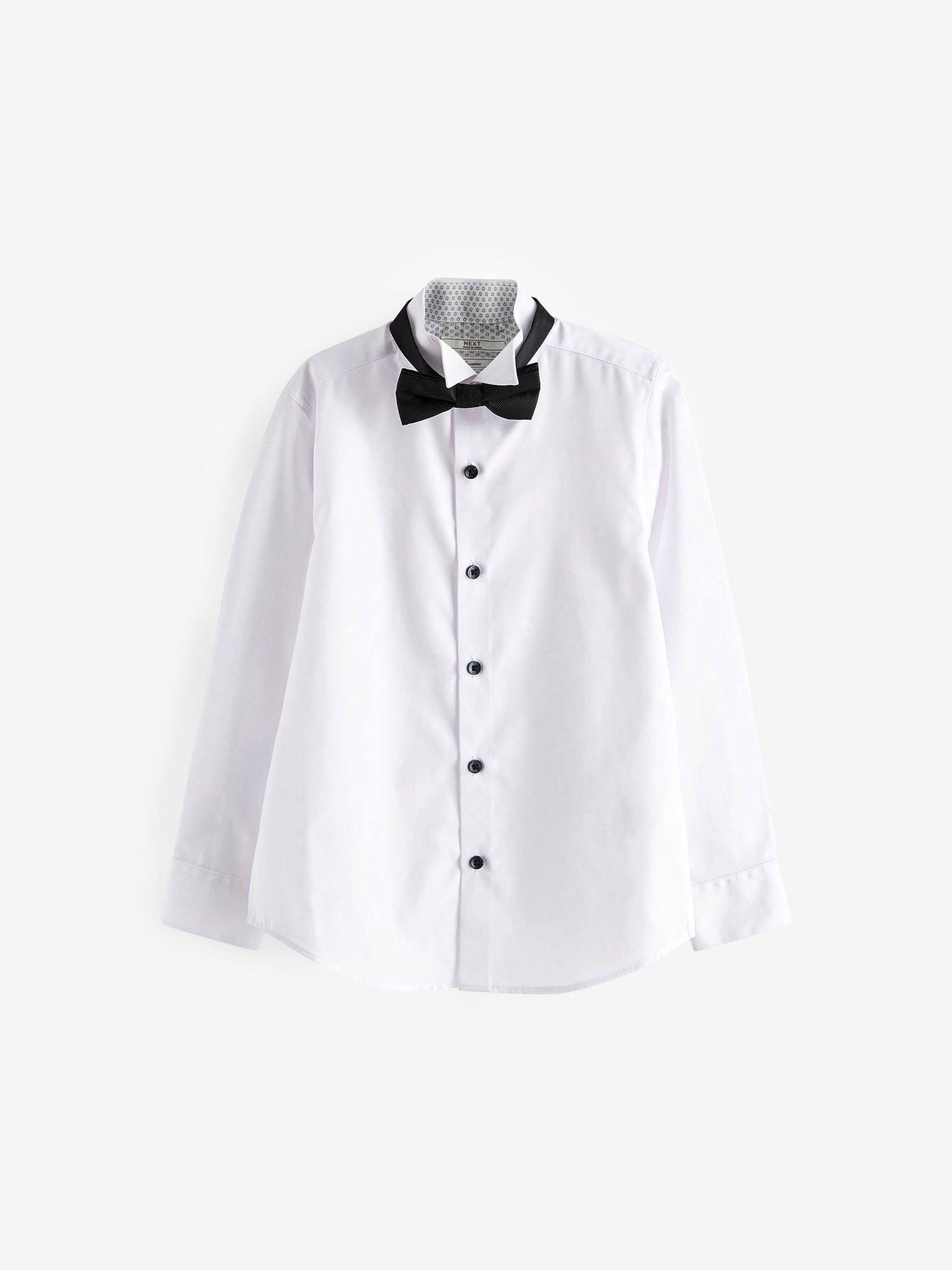 Dsiney Kidz - White Long Sleeve Smart Shirt with Bowtie (3-16yrs) image 1