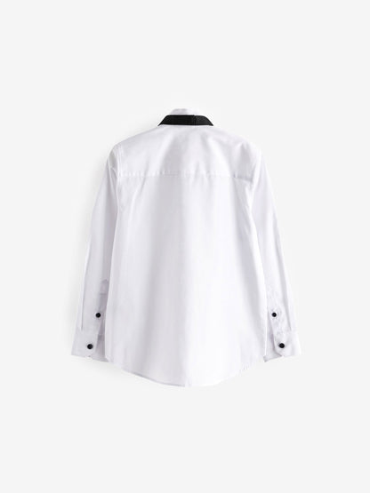 Dsiney Kidz - White Long Sleeve Smart Shirt with Bowtie (3-16yrs) image 2