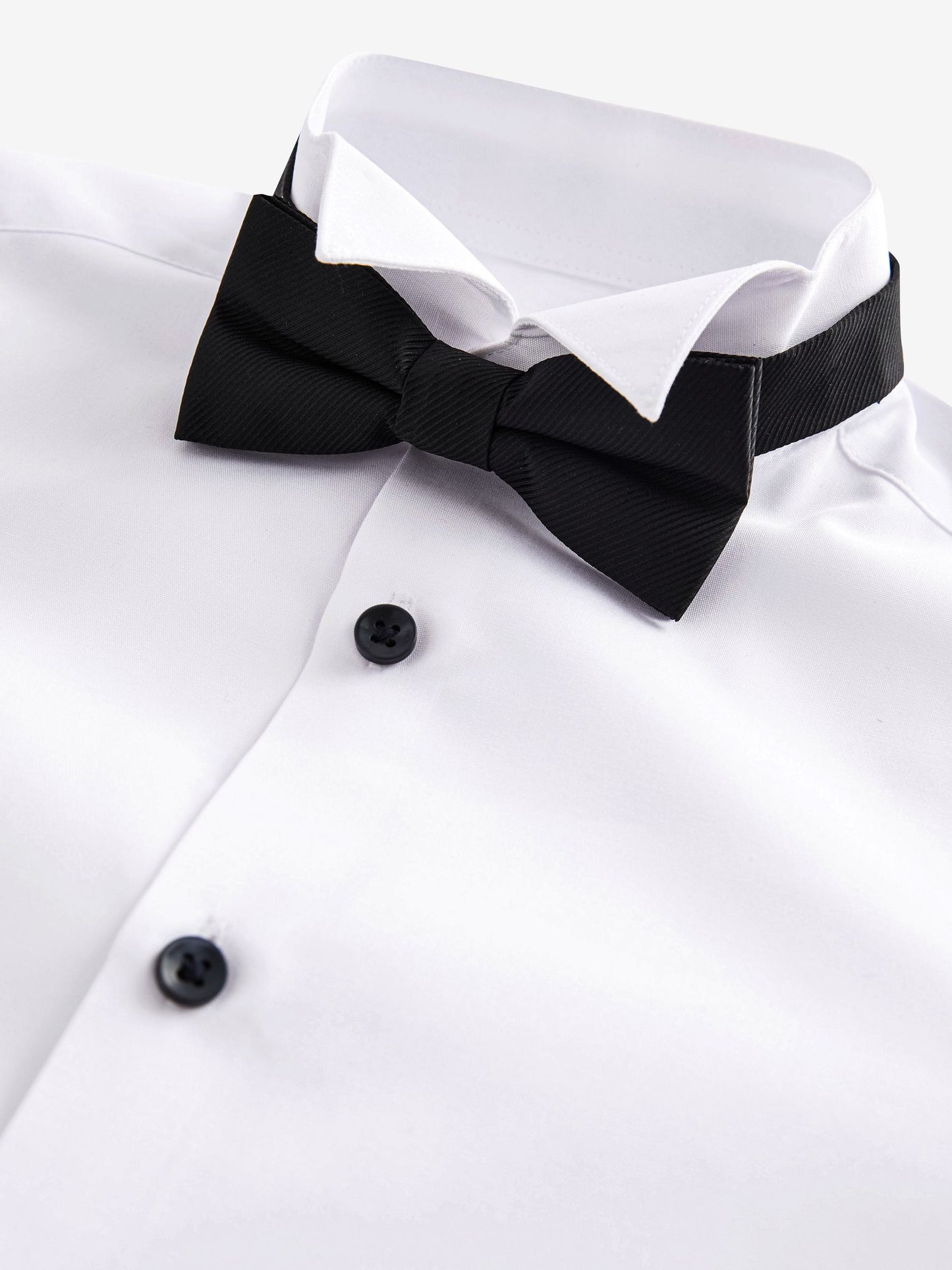 Dsiney Kidz - White Long Sleeve Smart Shirt with Bowtie (3-16yrs) image 3