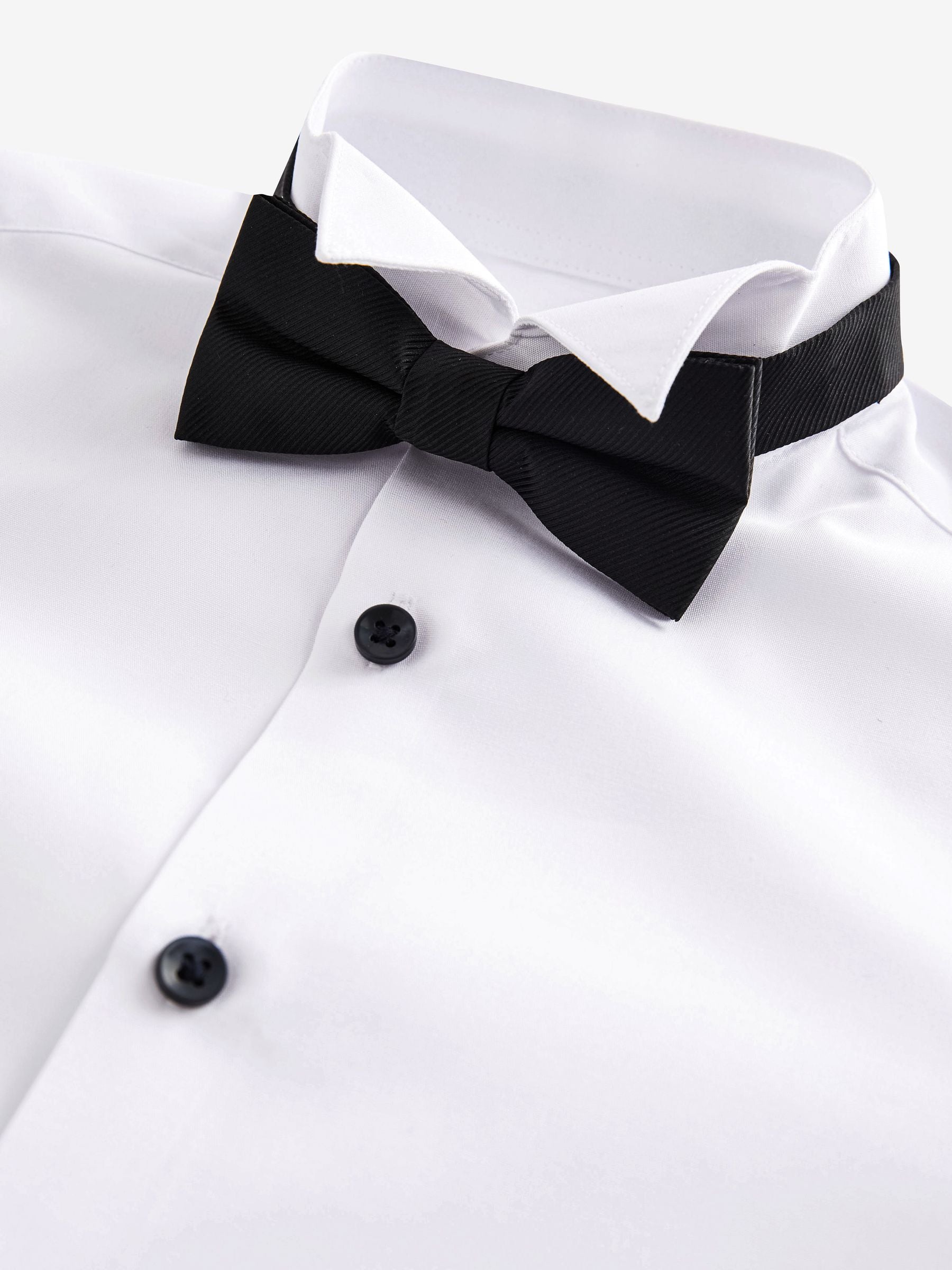 Dsiney Kidz - White Long Sleeve Smart Shirt with Bowtie (3-16yrs) image 3