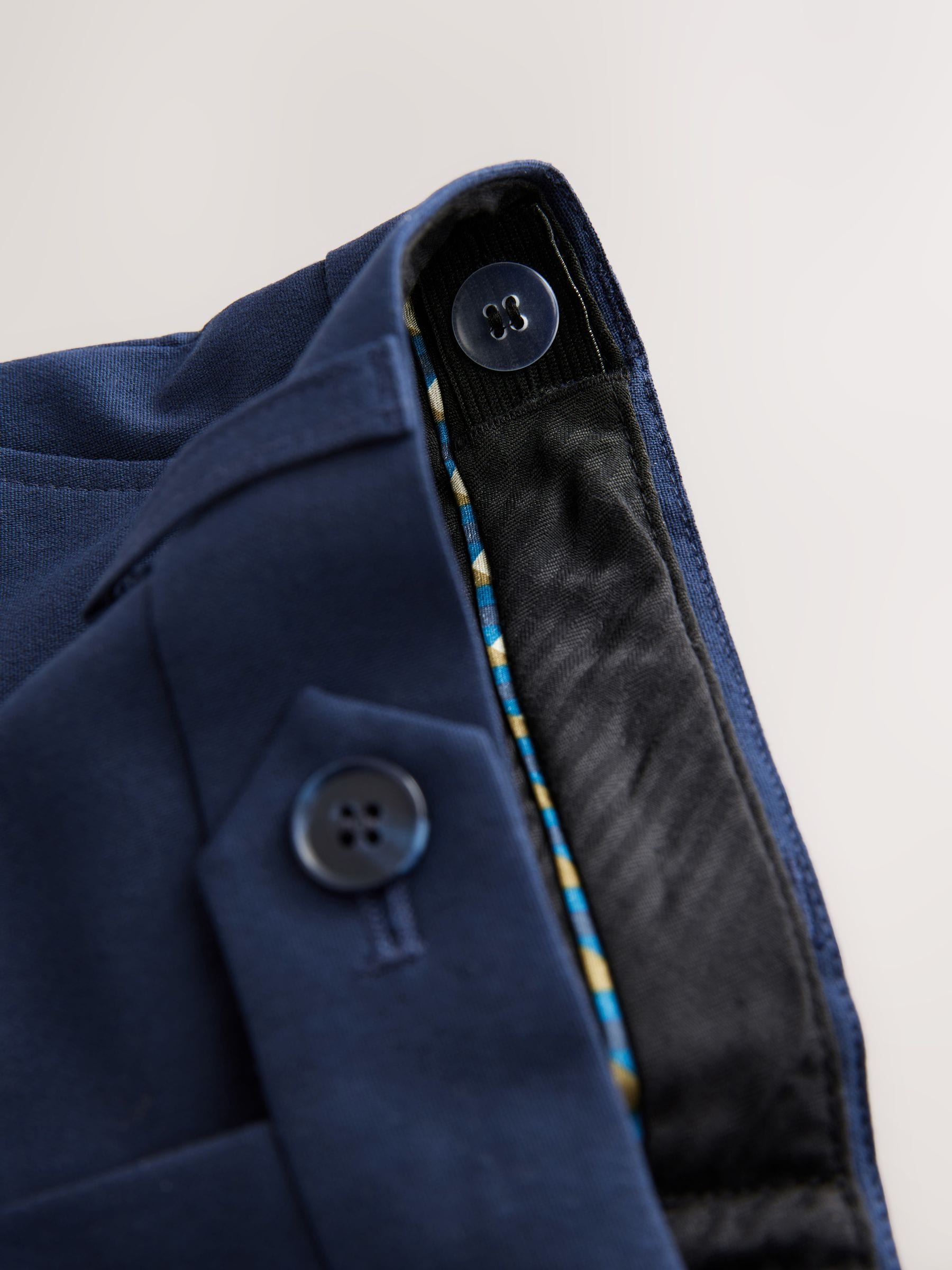 Dsiney Kidz - Dark Blue Tailored Fit Suit Trousers (1.5-16yrs) image 4