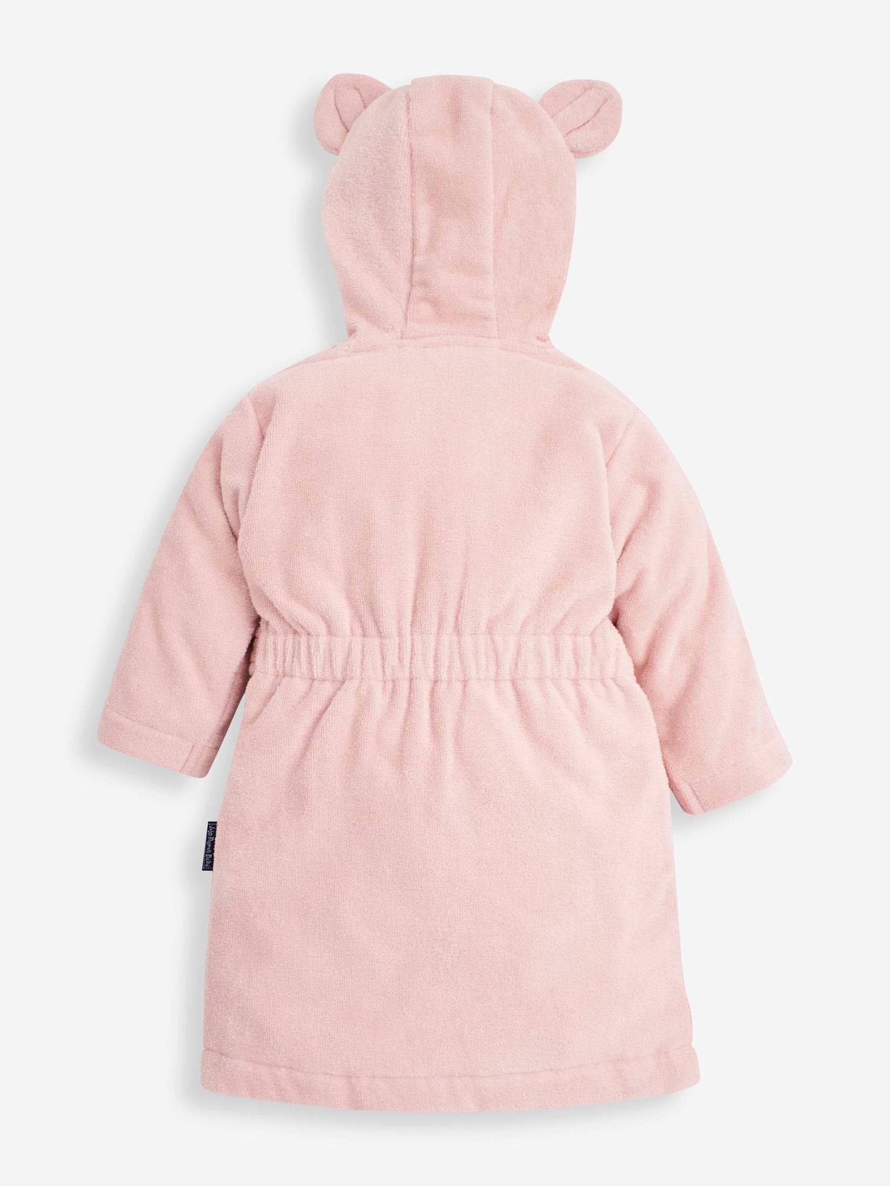 JoJo Maman Bébé Light Pink Mouse Cotton Towelling Robe image 5
