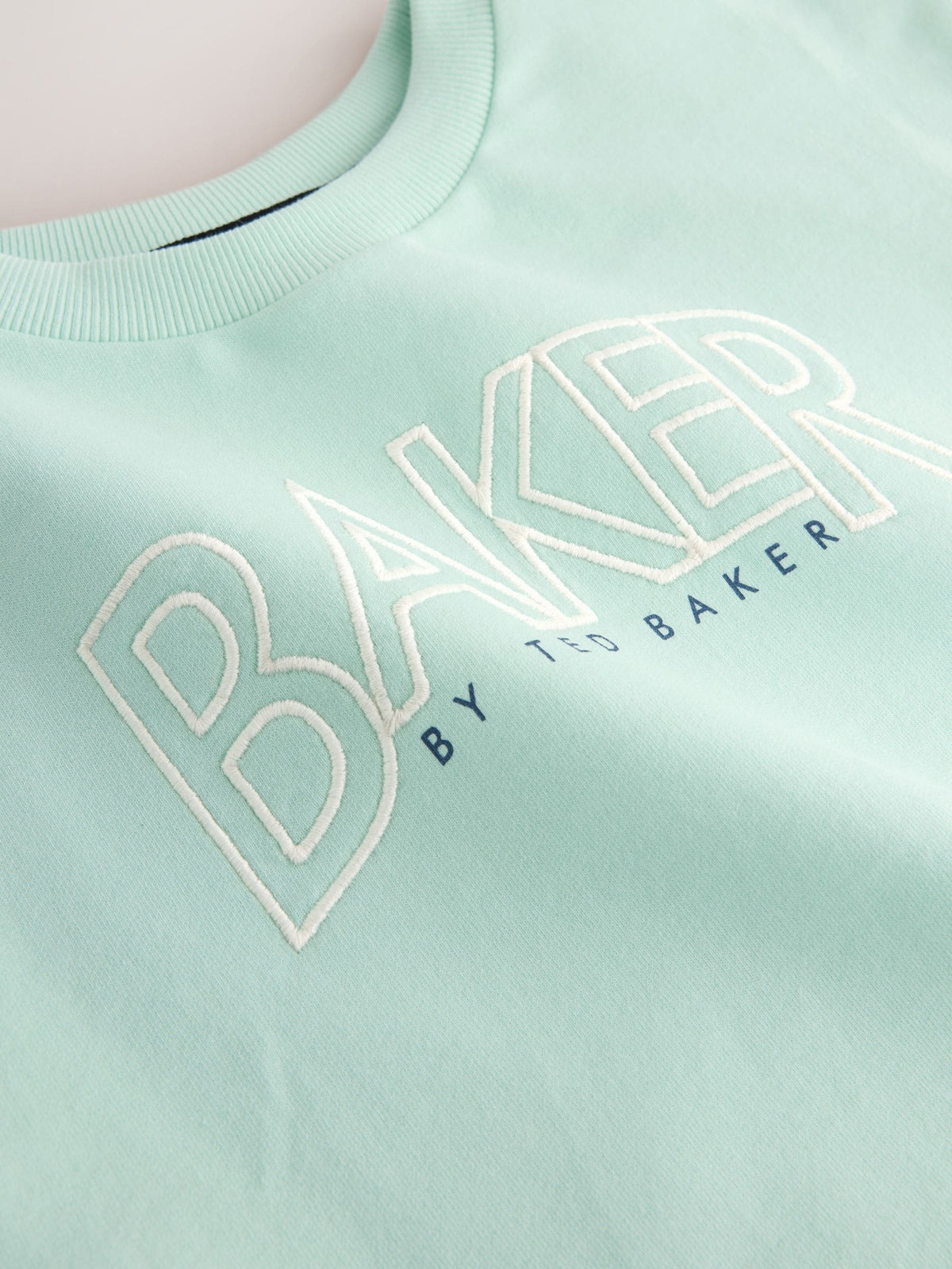 Baker by Ted Baker White Graphic Top and Striped Trouser Set - image 9