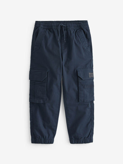 Dsiney Kidz - Navy Blue Loose Fit Cargo Trousers (3-16yrs) image 2