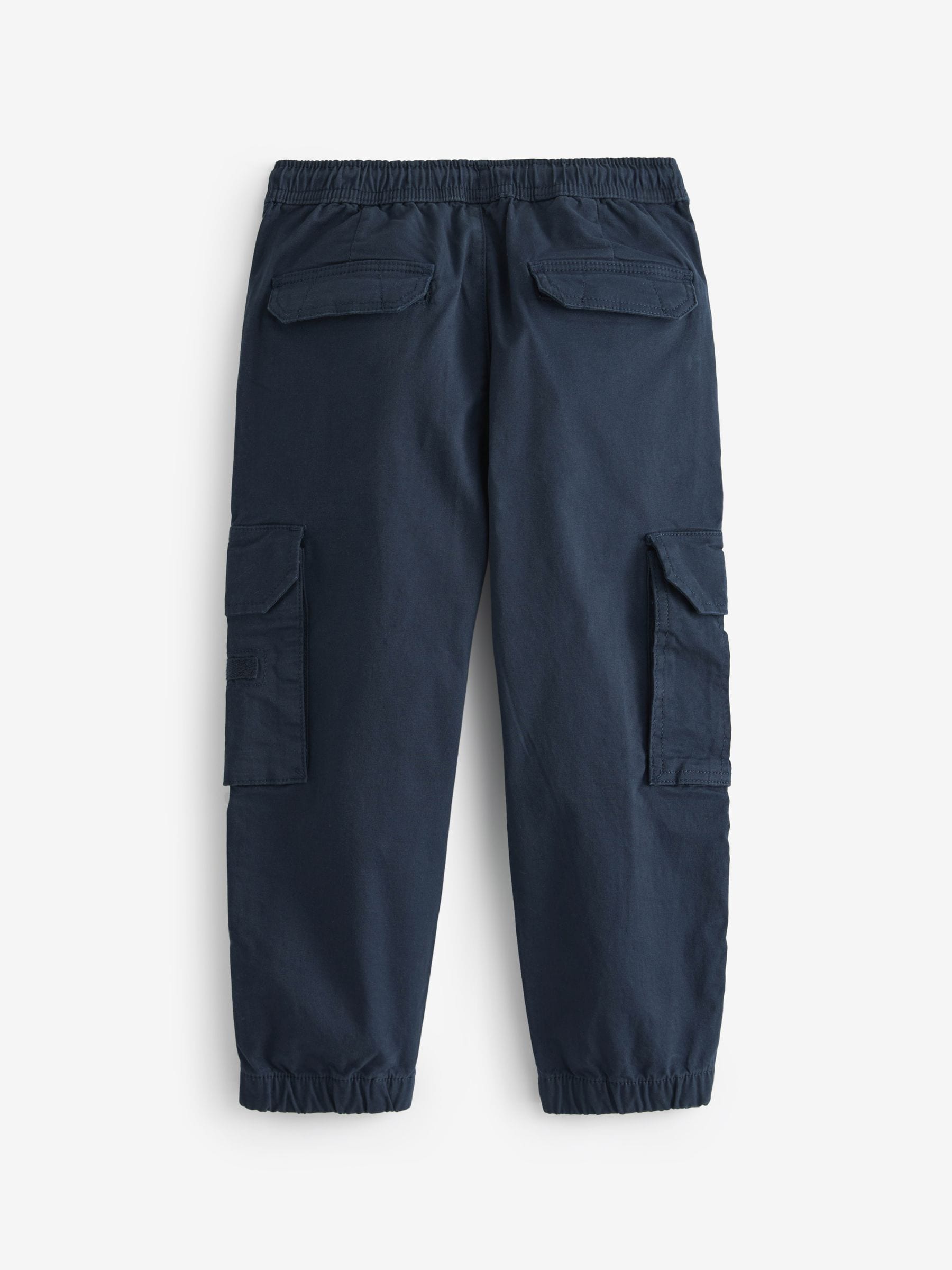 Dsiney Kidz - Navy Blue Loose Fit Cargo Trousers (3-16yrs) image 3