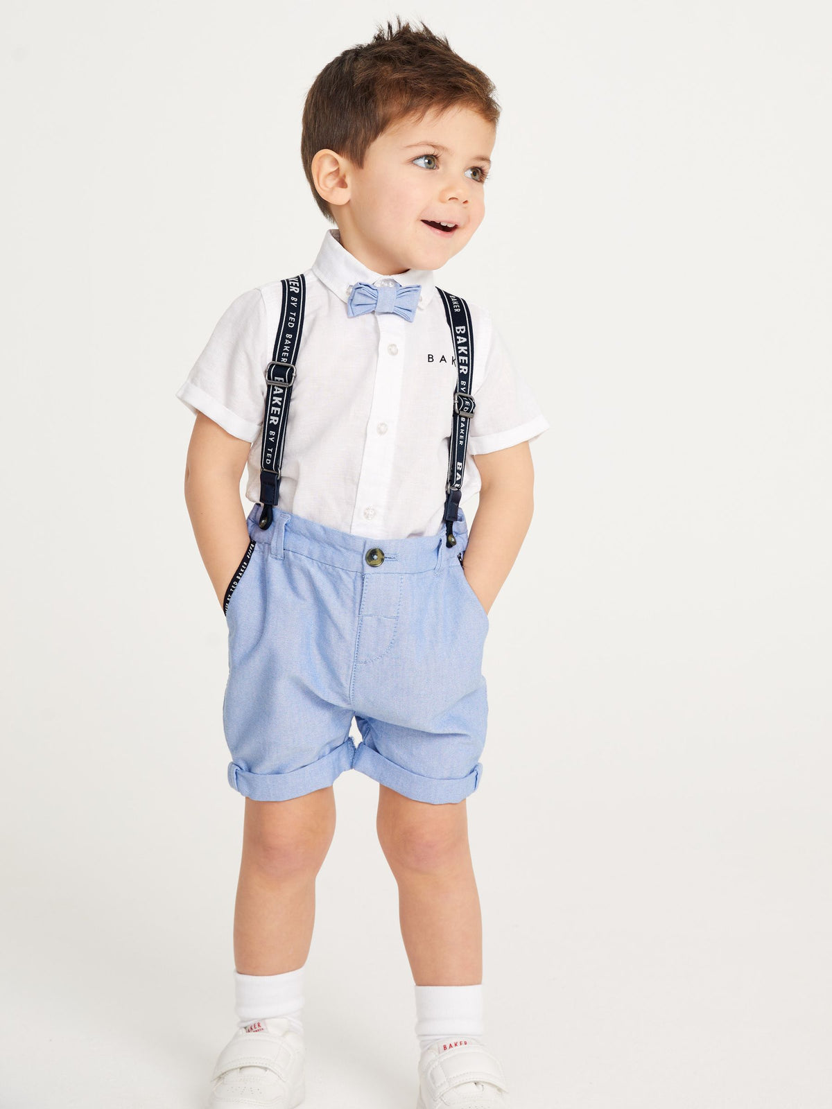 Baker by Ted Baker 3 Piece Shirt, Shorts and Braces Set - image 1
