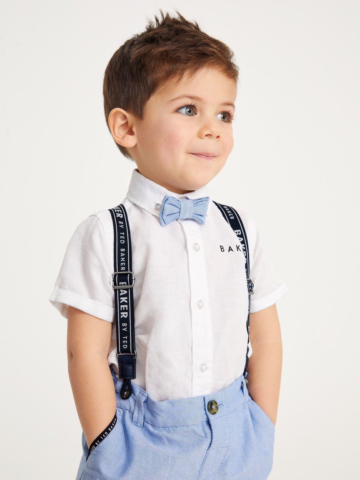 Baker by Ted Baker 3 Piece Shirt, Shorts and Braces Set - image 5