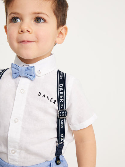 Baker by Ted Baker 3 Piece Shirt, Shorts and Braces Set - image 6
