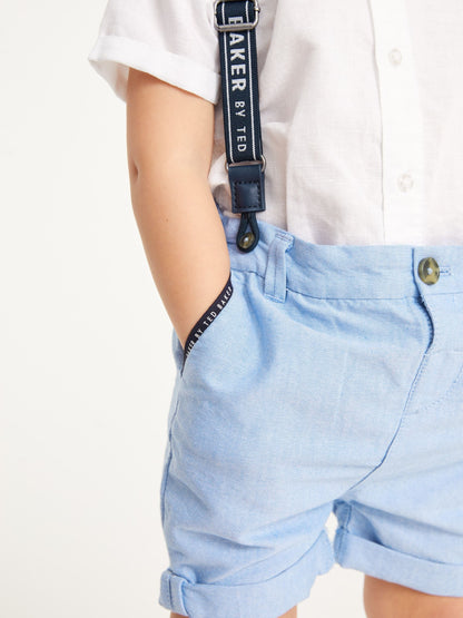 Baker by Ted Baker 3 Piece Shirt, Shorts and Braces Set - image 7