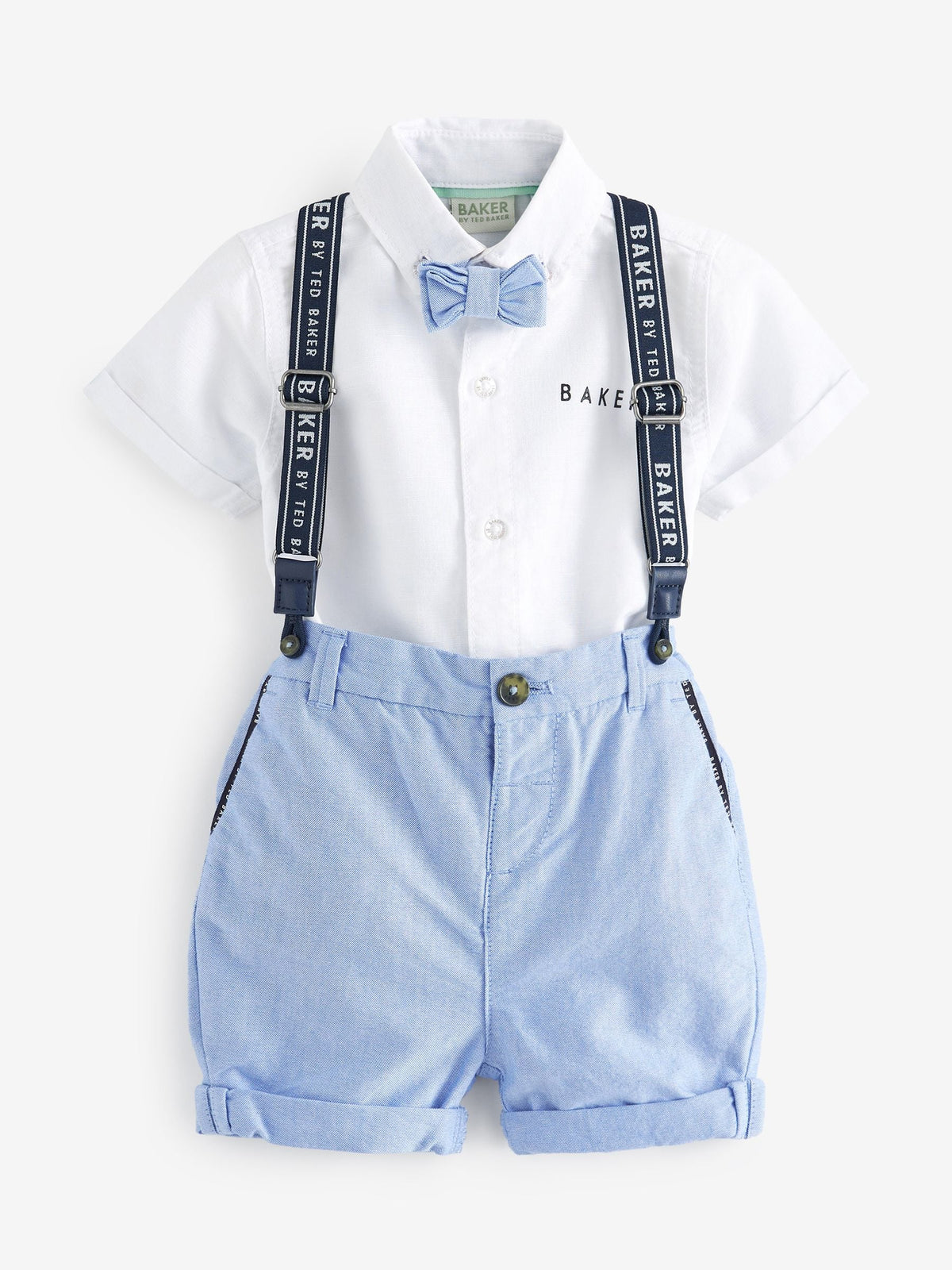 Baker by Ted Baker 3 Piece Shirt, Shorts and Braces Set - image 8
